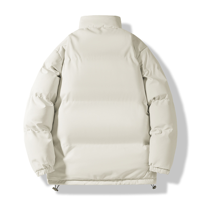 Invierno cordero ropa de pan nuevo hombre suelto grueso chaqueta grande pareja de algodón cálido de lana al por mayor