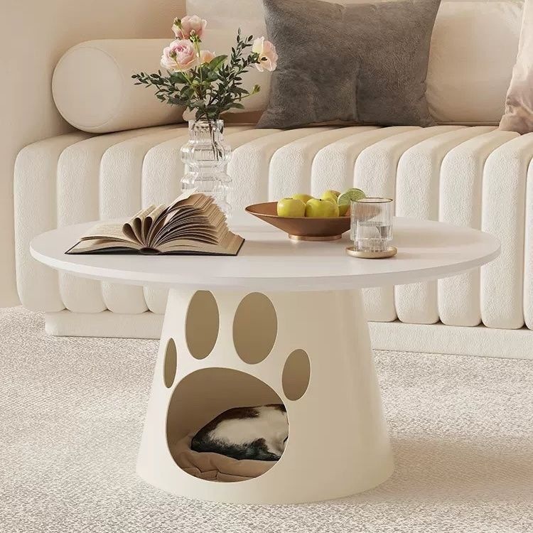 Small table for bay windows, bedroom window sills, tatami-style floor-standing Japanese-style small coffee table, suitable for both humans and pets, with a high-end feel