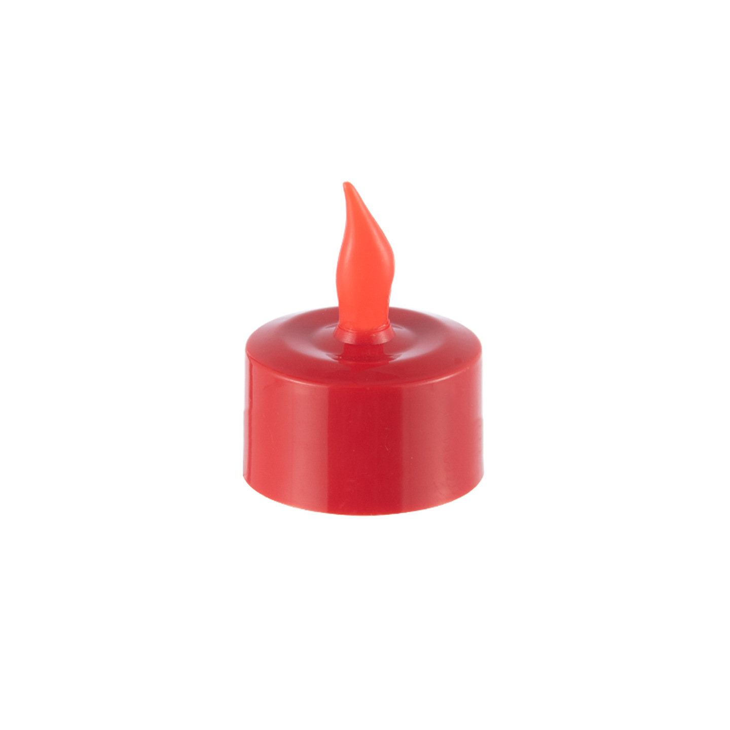 Red electronic candle, atmospheric night light, halloween