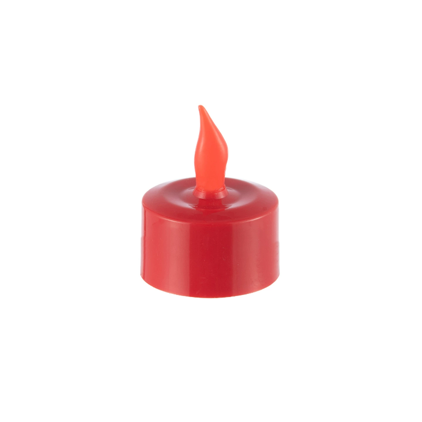 Red electronic candle, atmospheric night light, halloween