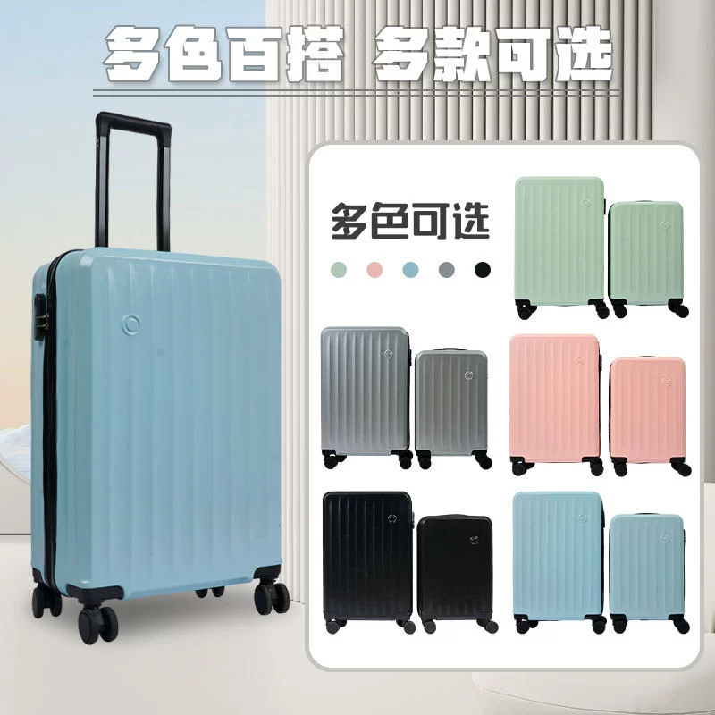 Capacious suitcase for adults, measuring cup, glass holder