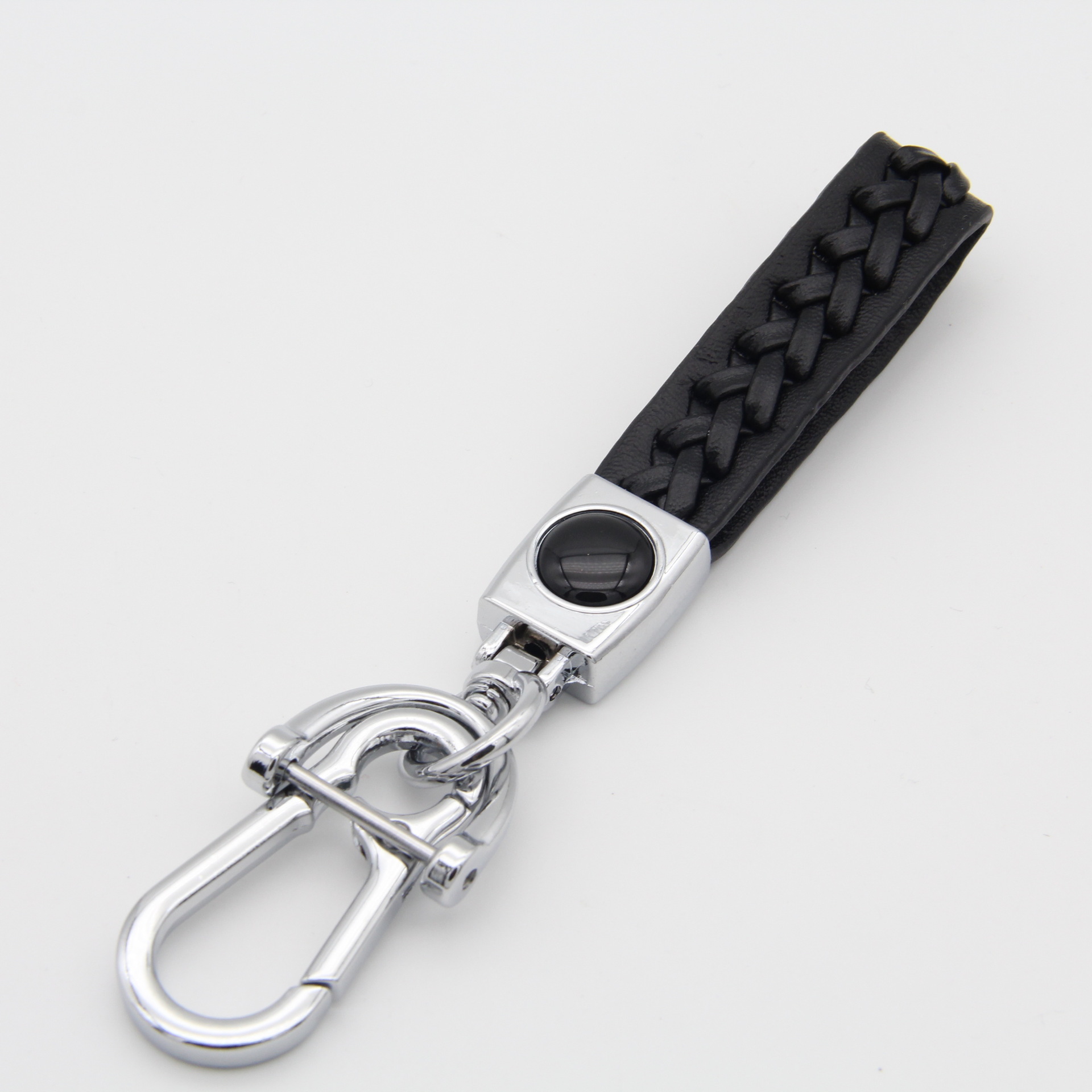 Simple cuerda trenzada llavero de coche de piel de oveja de alta calidad de cuero llavero transfronterizo minería caliente accesorios de regalo al por mayor