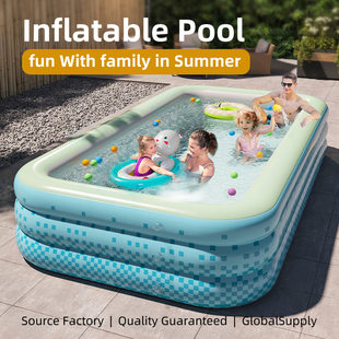 (Cross-border trading), travel inflatable rectangular handheld swimming pool for baby