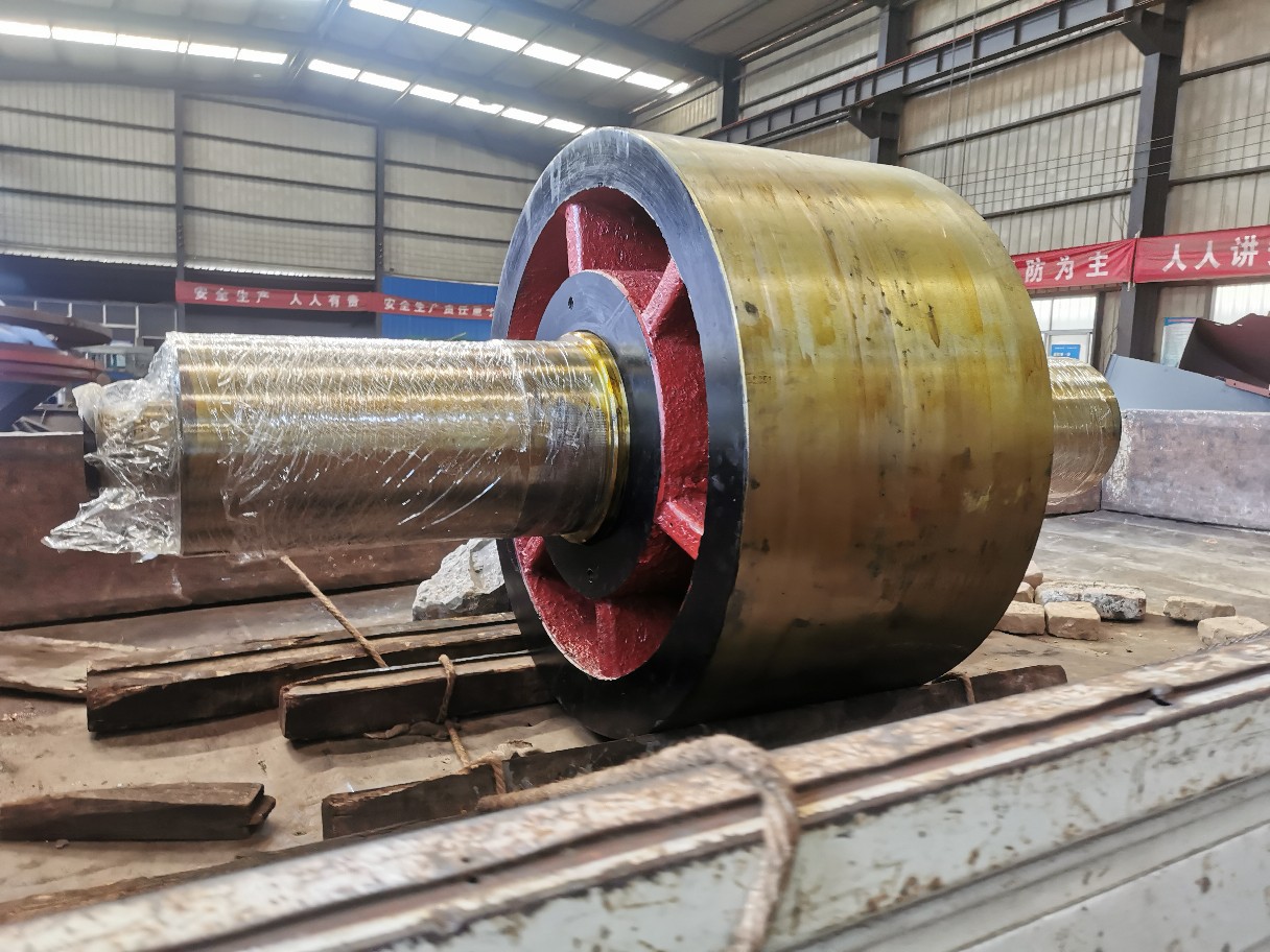 2.2米木屑烘干机托轮，干燥窑拖轮配件，含轴承座厂家