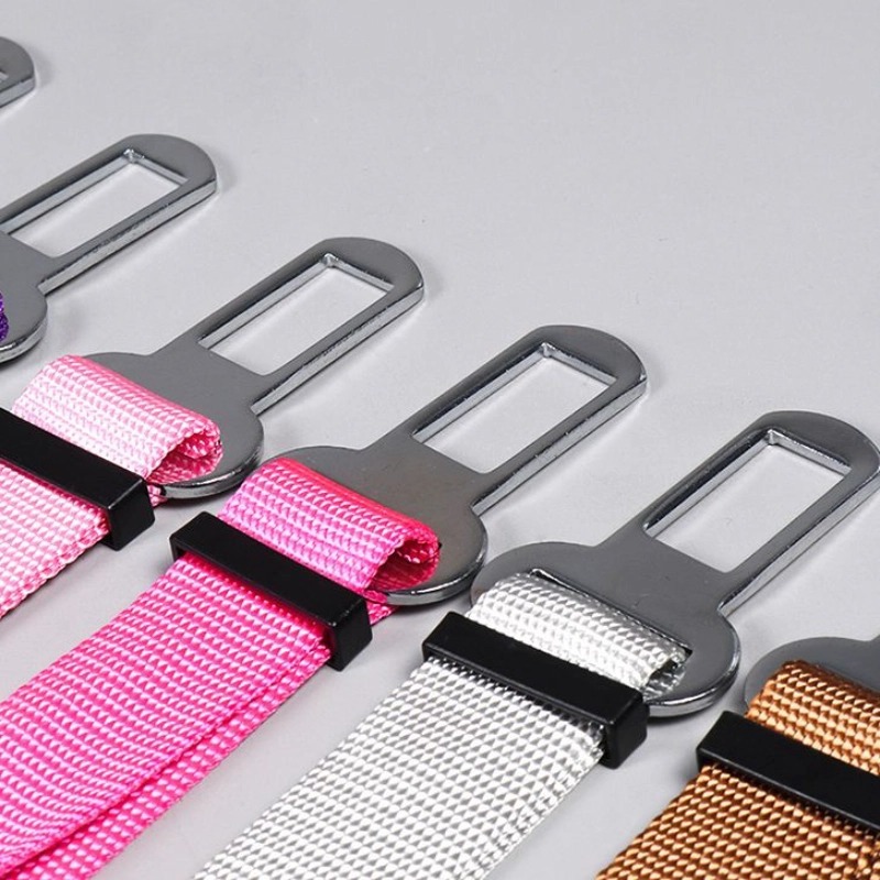 Cinturón de seguridad para perros, artefacto de coche, cinturón de seguridad para coche para mascotas, hebilla de seguridad, asiento de seguridad para perros, cuerda para gatos al por mayor