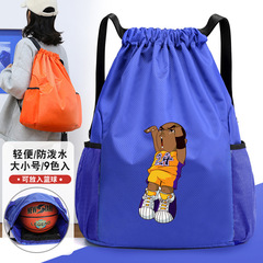 卸売越境旅行用バックパック、トレーニングバッグ、フィットネススポーツバッグ、男女兼用大容量巾着バッグ、学生トレーニングバッグ