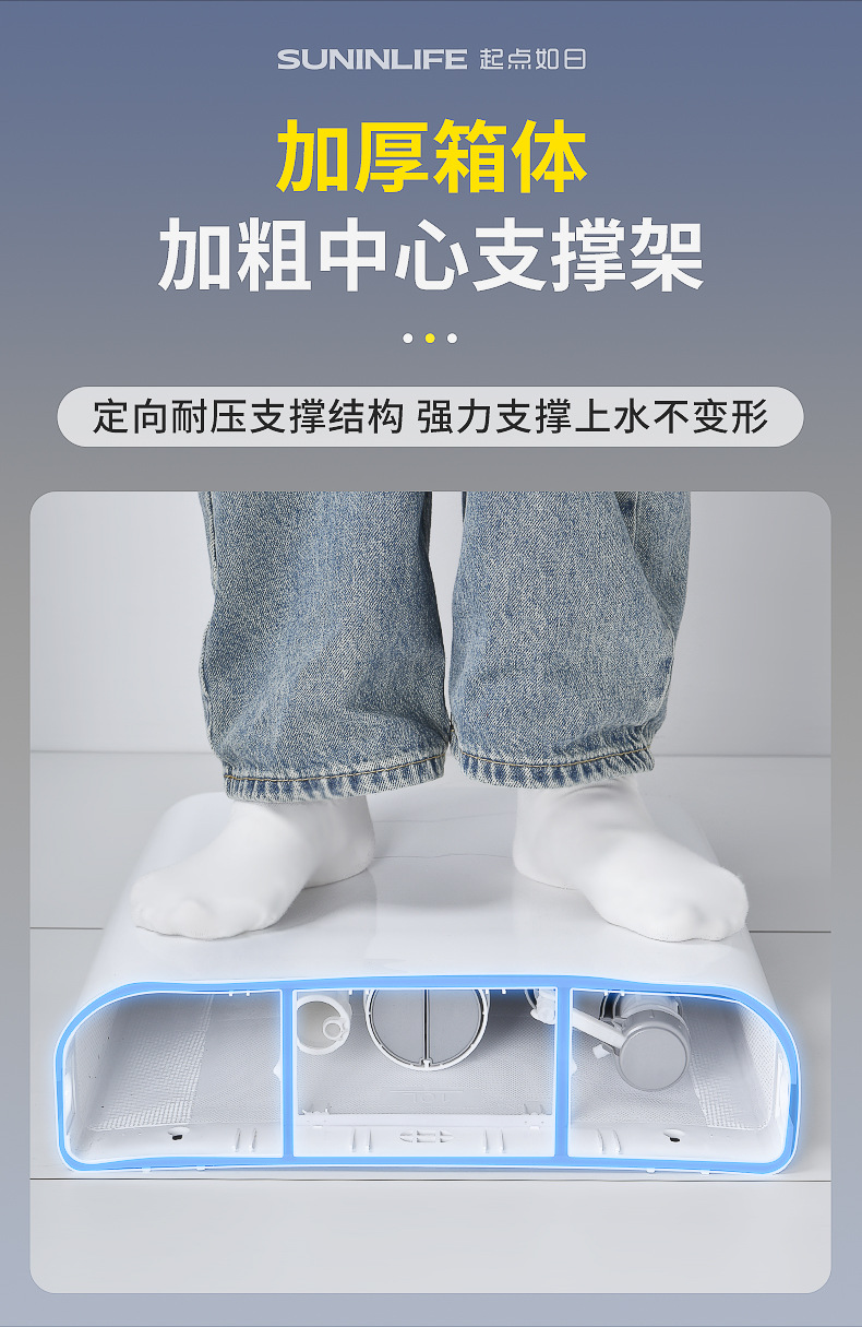 Bathroom flushing tank, household bathroom toilet, large flushing force water tank, squat toilet, squat pit, toilet bowl, energy-saving water tank Application Scenario