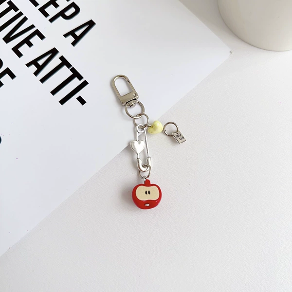 Apple, pin, pendant