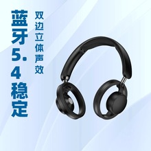 新款镂空透气设计可折叠伸缩旋转磨砂素材外壳头戴式无线蓝牙耳机