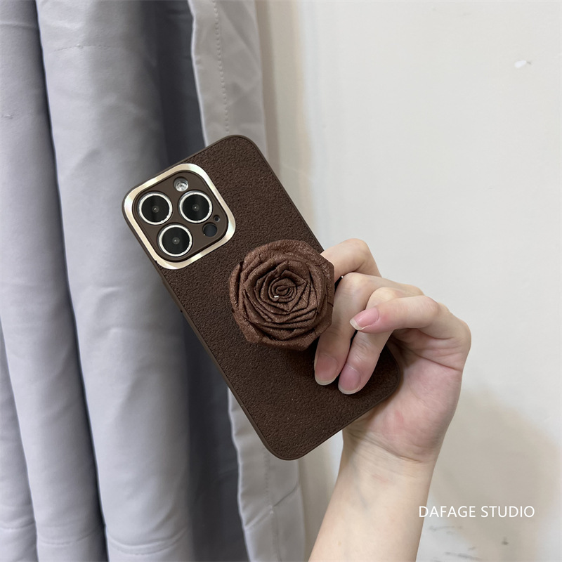 Vintage mes pit 15PROMAX Rosa soporte iPhone12 para Apple 13 teléfono móvil caso 14PM hembra 15