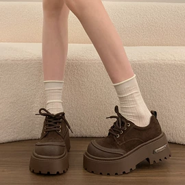 厚底拖鞋;女式时装单鞋;乐福鞋