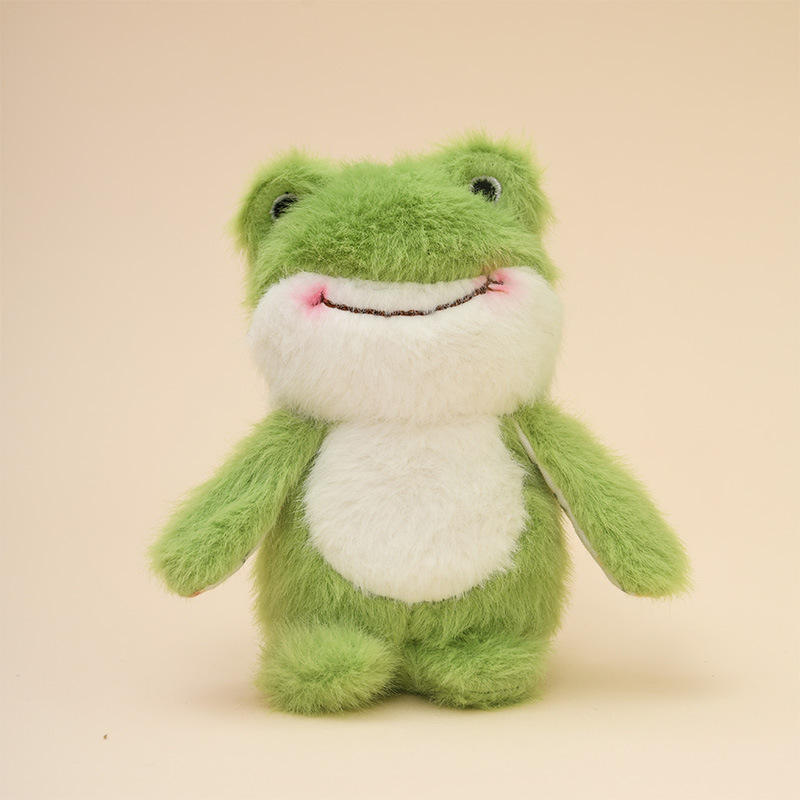 インターネット有名人ヨーロッパ牧歌的なかわいいキツネバッグキーホルダーペンダント子供の誕生日プレゼント小さな黒いウールぬいぐるみ|undefined