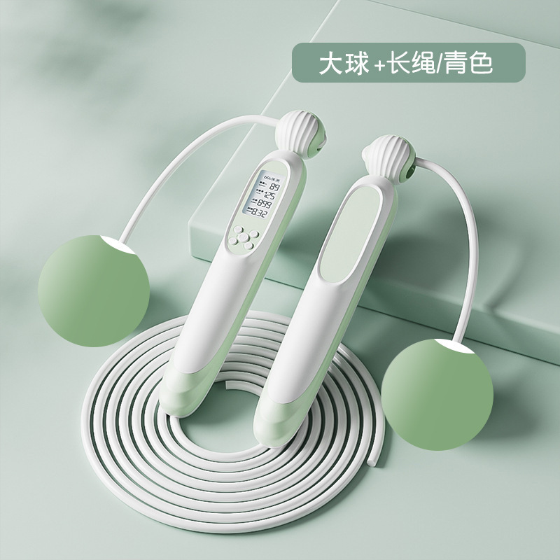 カウント縄跳びの女性家庭用フィットネス器材は、脂肪を燃やすことができます。|undefined