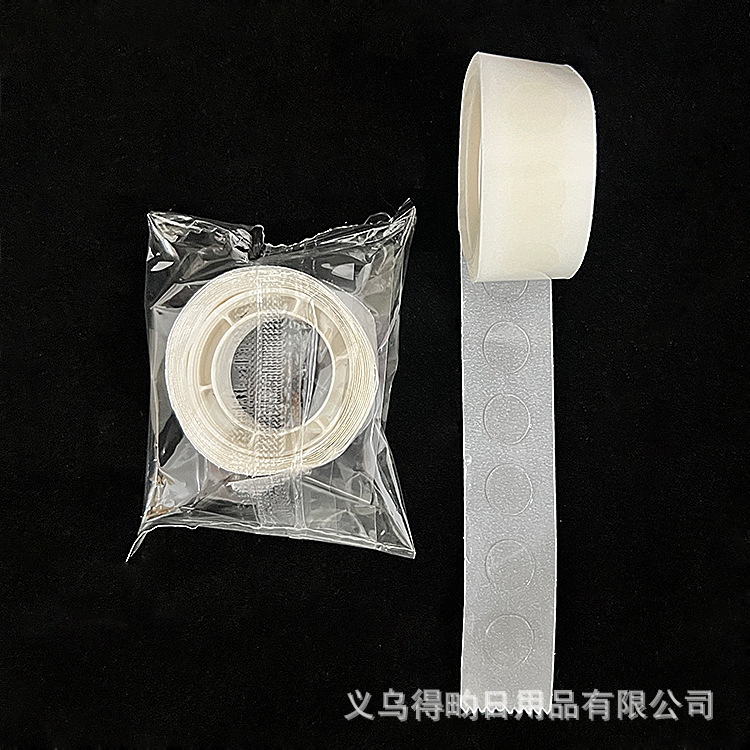 풍선 분배 장식은 롤 당 약 100 점 투명 양면 비 마킹 접착제 포인트 풍선 장식 액세서리를 공급합니다.