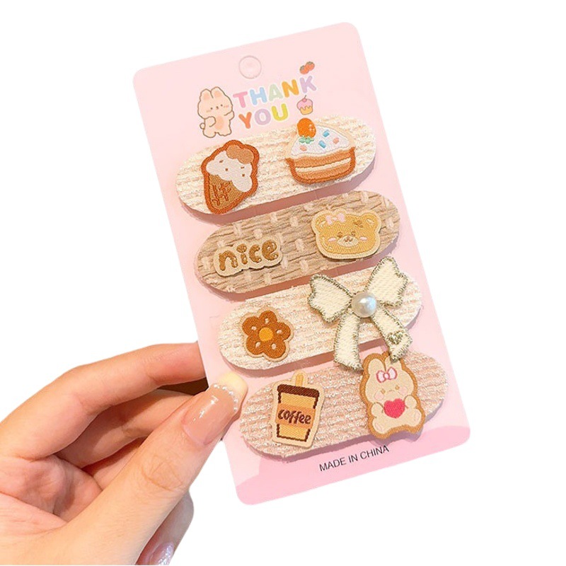 Baby's Bangs Sticker Children's Hair Break Artifact Headdress Hair Break Hair Velcro Hair Accessories Female Break Posting Hairpin Magic Sticker