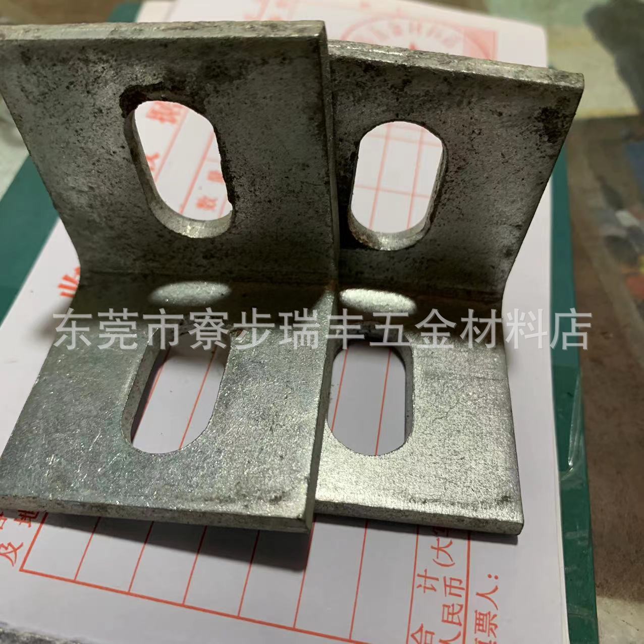 镀锌角码 幕墙L型角码边接件 镀锌角钢 冲孔角钢 幕墙固定件支架