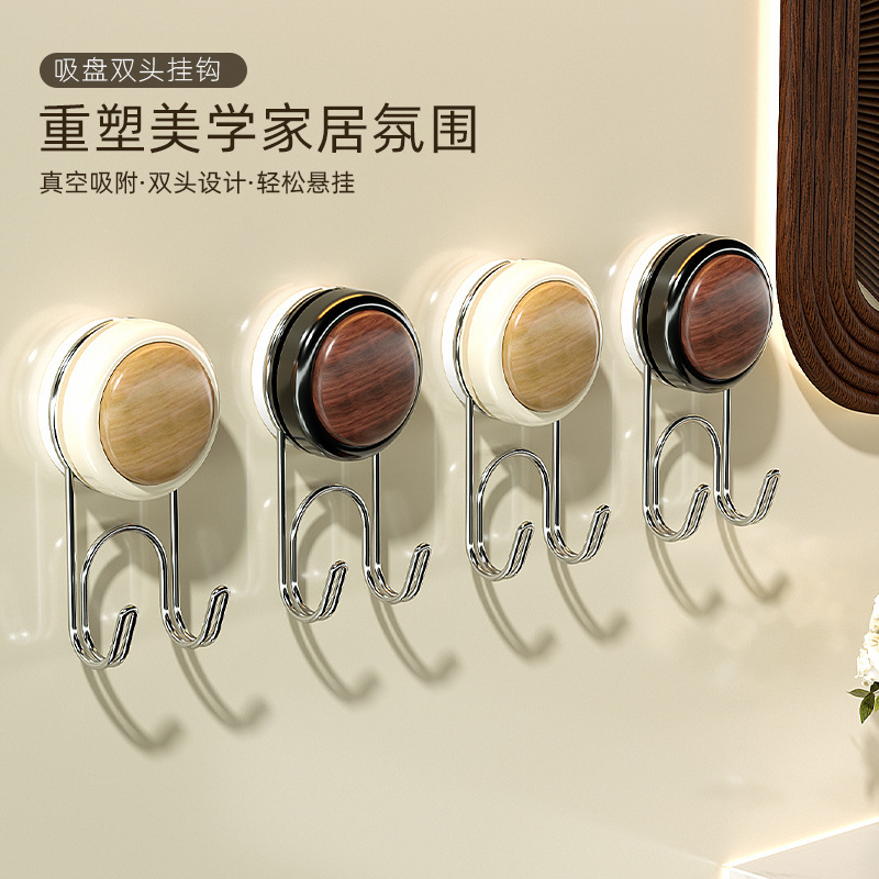 Suction Cup Hook, Punch-Free Door Coat Rack, Multi-Functional Entrance Key Bag Hook, Strong Load-Bearing Clothes Hook Suction Cup Hook, Punch-Free Door Coat Rack, Multi-Functional Entrance Key Bag Hook, Strong Load-Bearing Clothes Hook