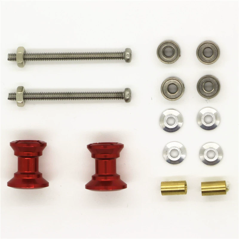 Самодельные аксессуары для полного привода, цветное 2-сегментное направляющее колесо 9-8 мм, единая цена