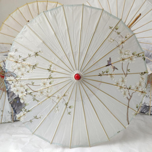 Shidu New Chinese Style Oil Paper Craft Umbrella Ancient Style Props Classical Dance Han Dynasty Umbrella Cheongsam Outdoor Ceiling Decoration Umbrella