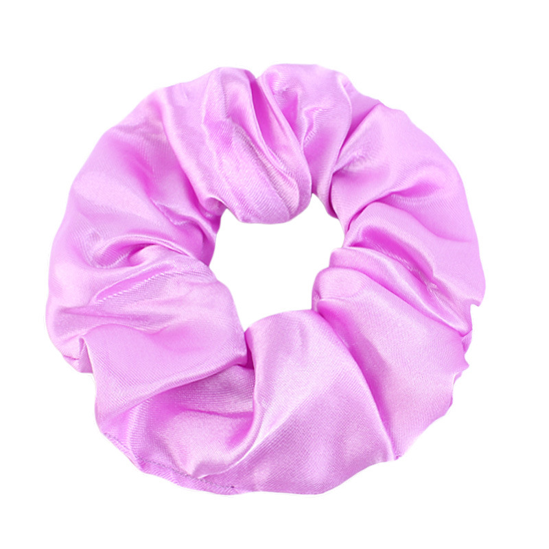 7g Weight Hair Tie Hair Accessories Type 1 Piece Quantity Holiday, Daily Occasion satin Material Solid Color Pattern Women's Gender Simple Style, Classic Style Style Women's Simple Style Classic Style Solid Color Satin Hair Tie 6