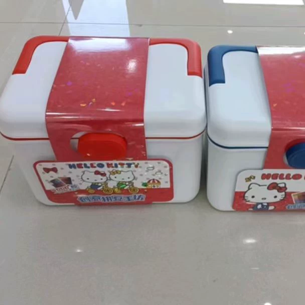 Hello kitty, подлинный короб storage, детский подарочный набор, умная игрушка ручной работы, набор, подарок на день рождения