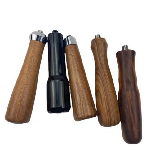 Italian semi-automatic coffee machine bottomless handle coffee machine brewing head modified handle M10 rosewood wooden handle