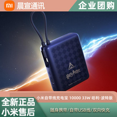 Xiaomi 内蔵充電宝物 10000 33W ハリーポッター版双方向急速充電ポータブルでコンパクト