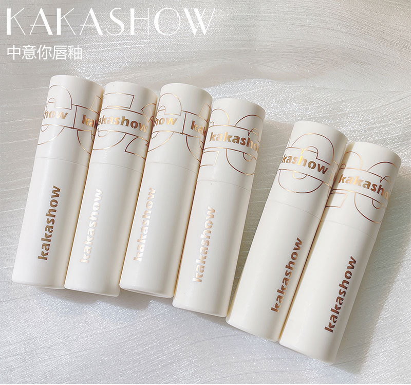 kakashow velvet lip gloss and lip paste matte finish red lip gloss that doesn't stick to cups and doesn't fade, an affordable alternative for students Item Picture