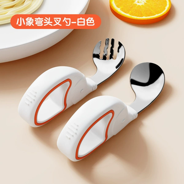 Cream White-[316 Spoon + Fork Set]