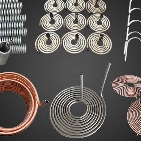 紫铜盘管 螺旋弹黄铜管 冷却管 冷凝管 蒸汽水机换热铜管