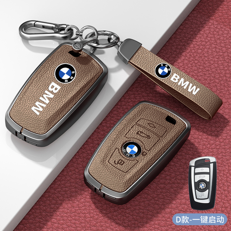 D 모델 3버튼 카키색 아연 합금 쉘 + 하드웨어 핸드 스트랩