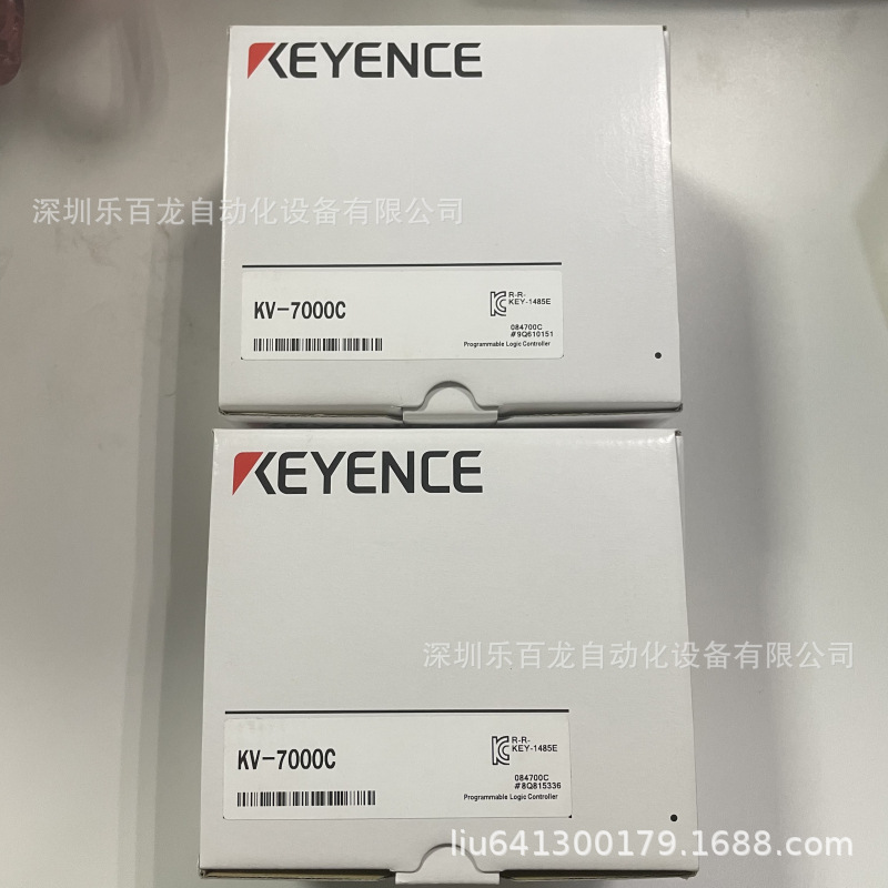 KEYENCE 基恩士 全新原装KV-7000C 可编程控制器主机模块现货实拍