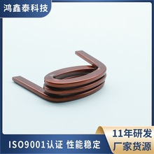 扁平线圈空芯棒型柱形线圈新能源汽车大功率空心电感线圈