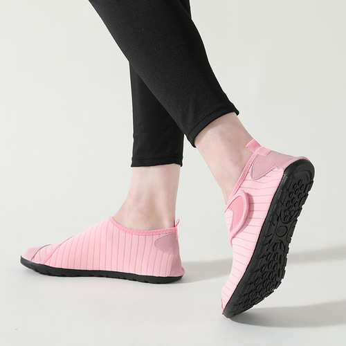 Beach shoes for men and women, diving and snorkeling shoes for adults and children, wading swimming shoes, non-slip, anti-cut, soft-soled, barefoot river shoes