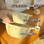 釉下彩陶瓷家用带勺双耳碗