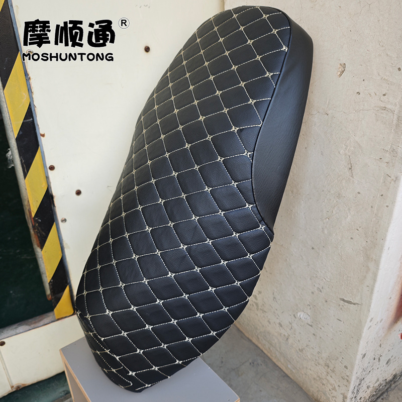 Suitable for Haojue Vf125 Motorcycle Sun-Proof and Waterproof Seat Cover, Thickened Leather Anti-Scalding Seat Cover