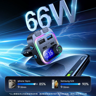 Car mp3 Player Dual Type-C Port