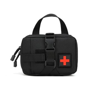 Tactical Medical First Aid Bag Camouflage Multi-Functional Bag Survival Bag Outdoor Mountaineering Waist Bag Waist Hanging Bag Wholesale Portable
