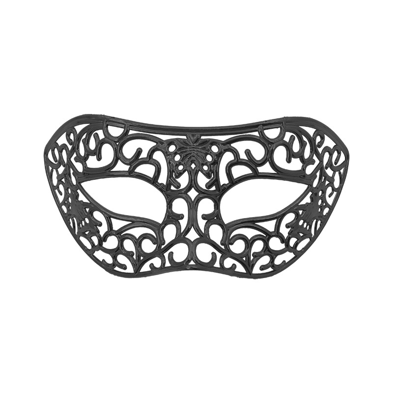 Venta caliente transfronteriza galvanoplastia calada Carnaval de Halloween multicolor de media cara Los hombres admiten máscara de fiesta máscara de bar