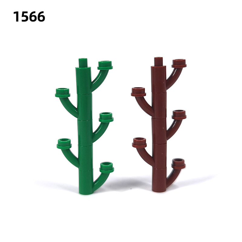 Vilas Small Particle Building Blocks Plant Accessories 1566 Stem Bifurcation Pastoral Nursery Vegetable and Fruit Scene Decoration Vilas Small Particle Building Blocks Plant Accessories 1566 Stem Bifurcation Pastoral Nursery Vegetable and Fruit Scene Decoration