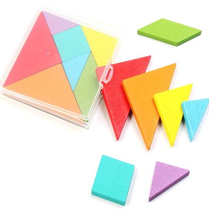 Tangram en caja pequeña (no magnético)