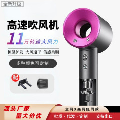 外贸华强北正品吹风机DS吹风筒中空无叶速干负离子烘干高速电吹风