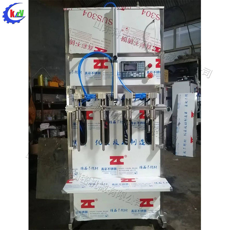 半自动膏体灌装机 蜂蜜牙膏恒流计时灌装器  双头气动灌装设备