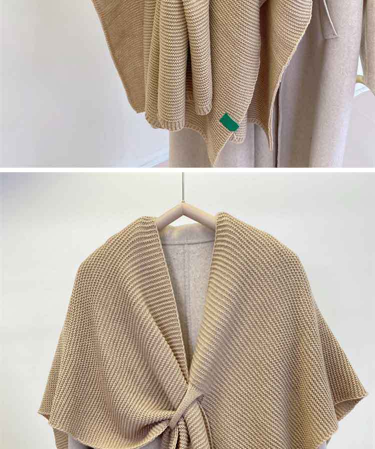 Women's Simple Style Solid Color Imitation Cashmere Shawl display picture 4