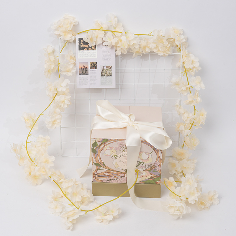 桜の藤条の造花のエアコンのパイプをシミュレーションして、装飾の花藤の結婚祝いの天井の藤の花条の越境の対外貿易を遮ります。|undefined