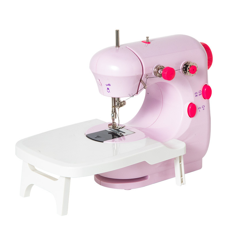 跨境款301缝纫机 家用迷你电动小型手持台式锁边ABSX20