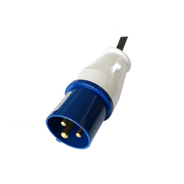 Amazon enchufe industrial europeo con placa de enchufe 16A enchufe industrial a cable de alimentación hembra de cuatro bits image 6