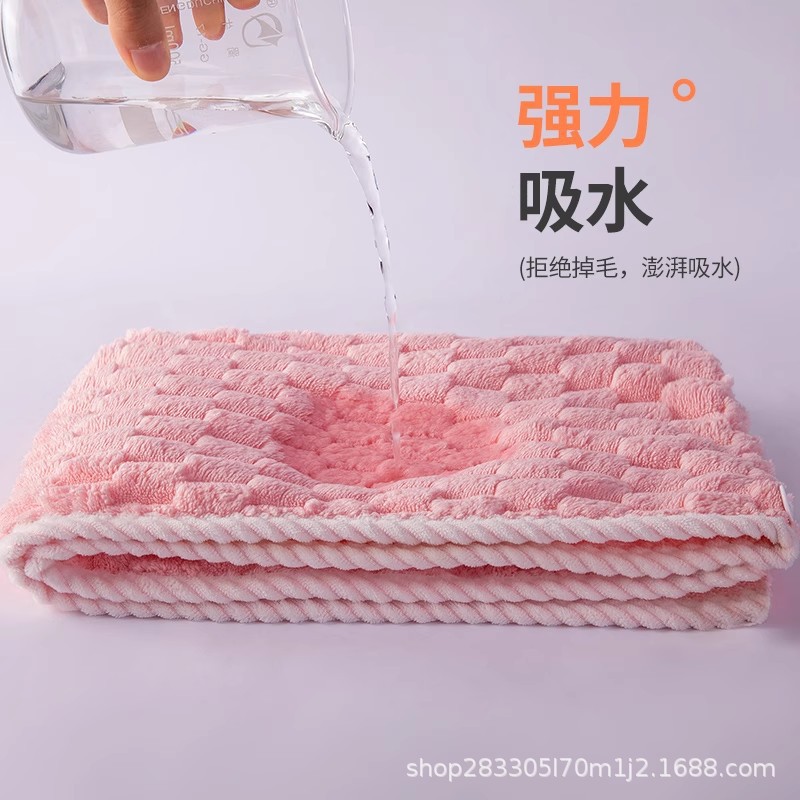 Gorro de cabello seco grueso absorción de agua no seco el cabello 2024 nuevo toallas de frotar bolsas de mujer toallas bonitas sombreros de baño