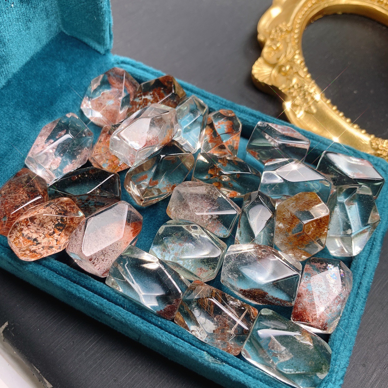 天然カラー幽霊随形不定形単珠散珠diyビーズ玉文遊びブレスレット手串部品