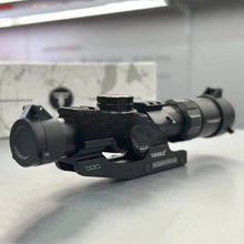 高清高倍薄壁广角夜视速瞄准器十字望远镜.-倍镜模型件弹弓